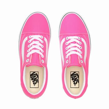 Damske Tenisky Vans Neon Old Skool Ruzove/Biele VA79SPBVT